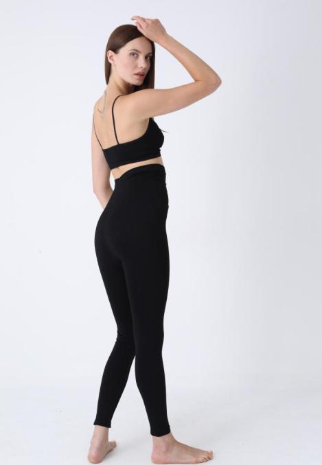 Bustieră Lejeră cu Bretele Subtiri – Fără Push-up,Culoare Negru,Engros